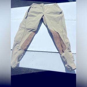 Ariat All Circuit Beige Riding Pants! Size 22R